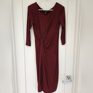 A Pea in the Pod Maternity Side Twist Dress